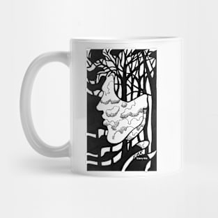 'Portrait of a Dreamer' Mug